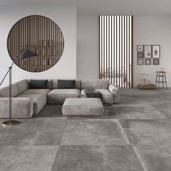 Carrelage grès cérame effet ciment pour sols intérieur à Carpentras dans le Vaucluse