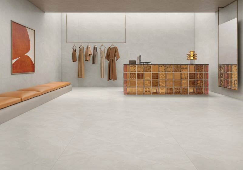 Carrelage ATHIKA Ivory NAVARTI beige ivoire effet marbre